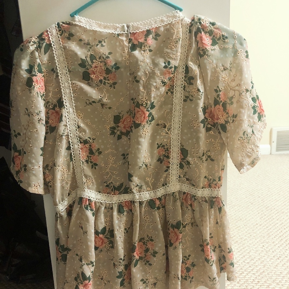 Top with flowers